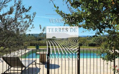 Domaine viticole en Côtes de Provence rentable – Ref P112